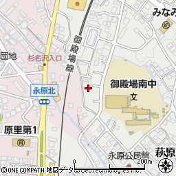 静岡県御殿場市萩原1320-15周辺の地図