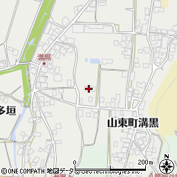 兵庫県朝来市山東町溝黒422周辺の地図