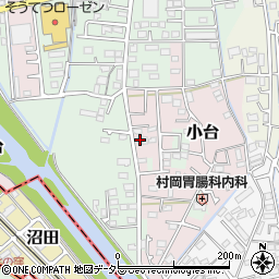 神奈川県小田原市小台43-1周辺の地図
