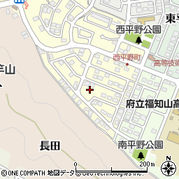 京都府福知山市西平野町90周辺の地図