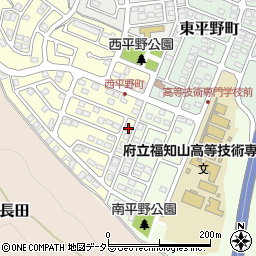 京都府福知山市西平野町75周辺の地図