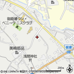静岡県御殿場市板妻106-5周辺の地図