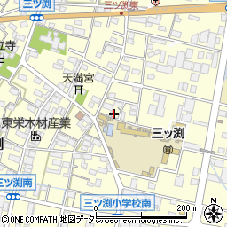 愛知県小牧市三ツ渕1728周辺の地図
