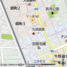 愛知県一宮市殿町3丁目36周辺の地図