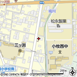 愛知県小牧市三ツ渕1675-1周辺の地図