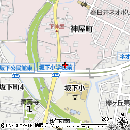 愛知県春日井市神屋町2295周辺の地図