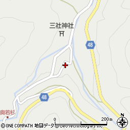 兵庫県養父市大屋町若杉577周辺の地図