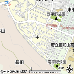 京都府福知山市西平野町80周辺の地図