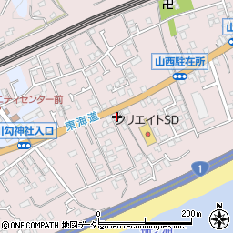 香港軒 二宮店周辺の地図