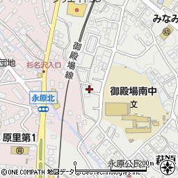 静岡県御殿場市萩原1320-8周辺の地図