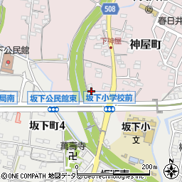 愛知県春日井市神屋町2247周辺の地図