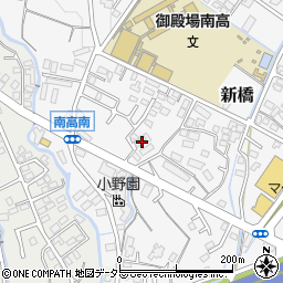 静岡県御殿場市新橋1720周辺の地図