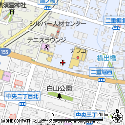 愛知県小牧市二重堀817周辺の地図