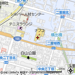 愛知県小牧市二重堀816周辺の地図