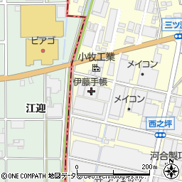 愛知県小牧市三ツ渕1003周辺の地図