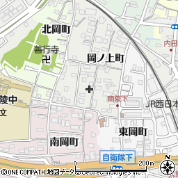 京都府福知山市岡ノ57周辺の地図
