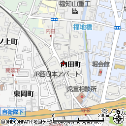 京都府福知山市内田町1953周辺の地図