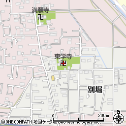 東学寺周辺の地図