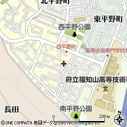 京都府福知山市西平野町63周辺の地図