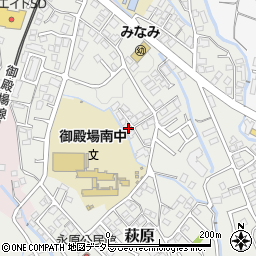 静岡県御殿場市萩原1237-2周辺の地図