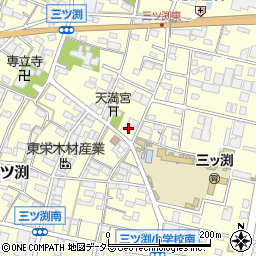 愛知県小牧市三ツ渕472周辺の地図