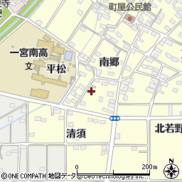 愛知県一宮市千秋町町屋南郷23周辺の地図