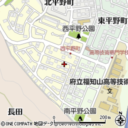 京都府福知山市西平野町62周辺の地図