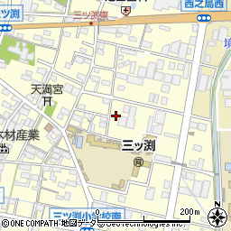 愛知県小牧市三ツ渕1658-1周辺の地図