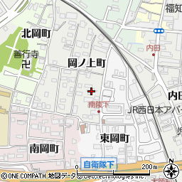 京都府福知山市岡ノ48周辺の地図