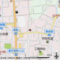 リクア　小田原店周辺の地図