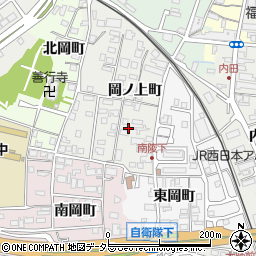 京都府福知山市岡ノ上町58周辺の地図