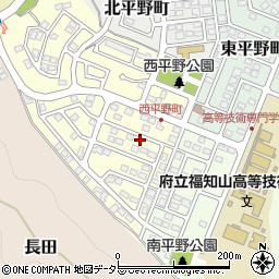 京都府福知山市西平野町61周辺の地図