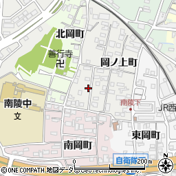 京都府福知山市岡ノ上町88周辺の地図