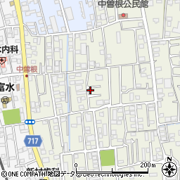 神奈川県小田原市中曽根29周辺の地図