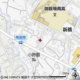 静岡県御殿場市新橋1720-10周辺の地図