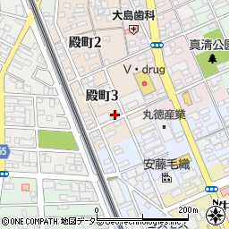 丸徳産業殿町倉庫周辺の地図
