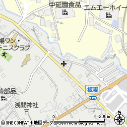 静岡県御殿場市板妻109-12周辺の地図