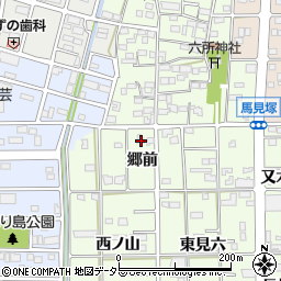 愛知県一宮市馬見塚郷前32-2周辺の地図
