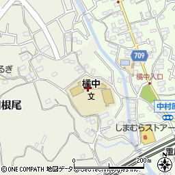 小田原市立橘中学校周辺の地図