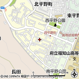 京都府福知山市西平野町59周辺の地図