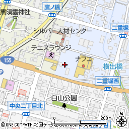 愛知県小牧市二重堀818周辺の地図