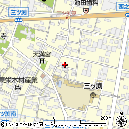 愛知県小牧市三ツ渕1732-2周辺の地図