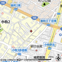 カワムラヘアースタジオ周辺の地図