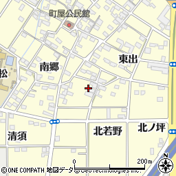 愛知県一宮市千秋町町屋周辺の地図