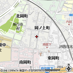 京都府福知山市岡ノ上町59周辺の地図