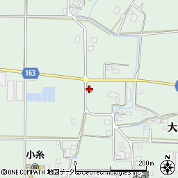 君津警察署　小糸駐在所周辺の地図