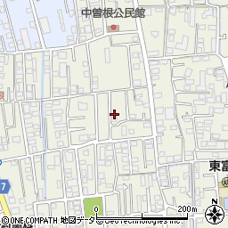 神奈川県小田原市中曽根9-11周辺の地図