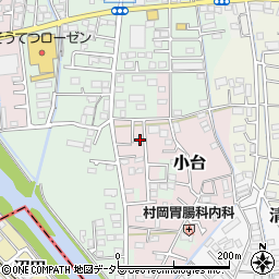 神奈川県小田原市小台45-12周辺の地図