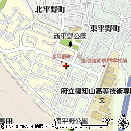 京都府福知山市西平野町46周辺の地図