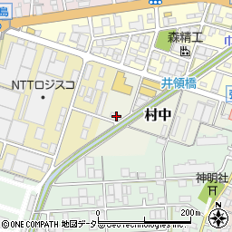 愛知県小牧市村中8周辺の地図